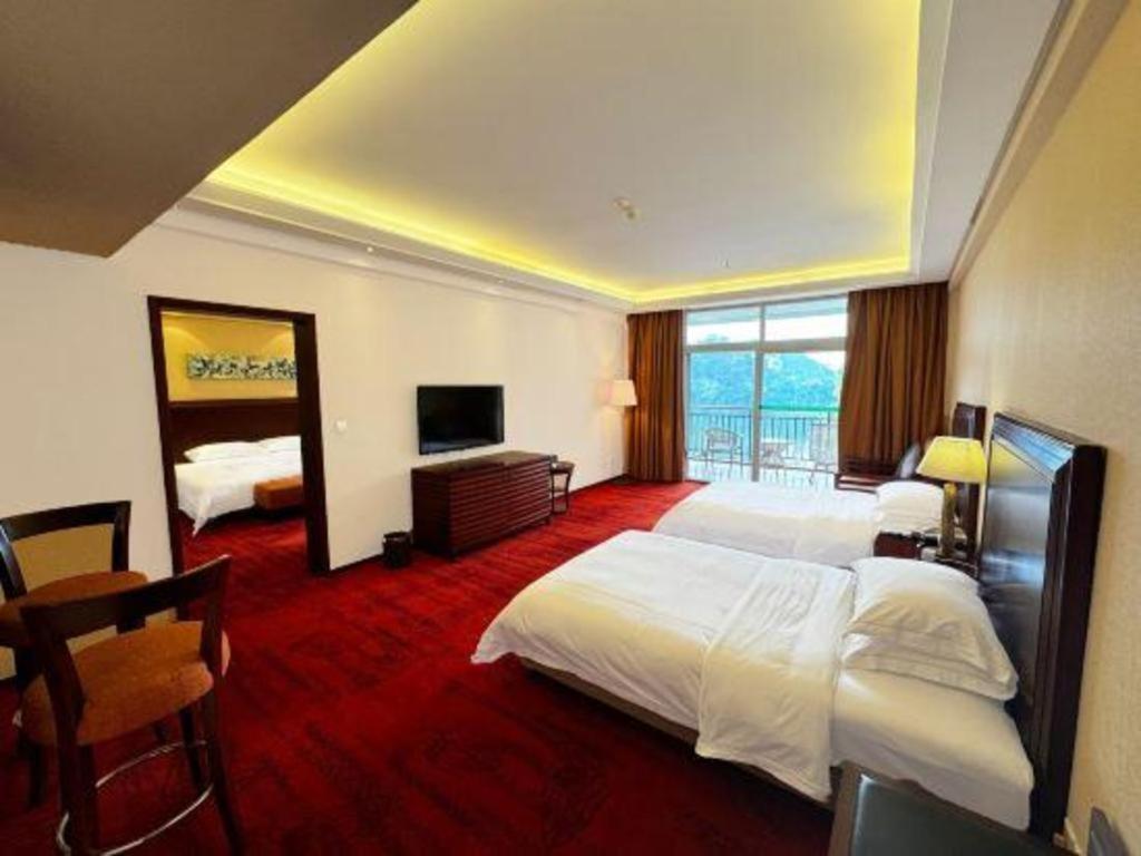 Hongzhushan Hotel Mount Emei Lösan Kültér fotó
